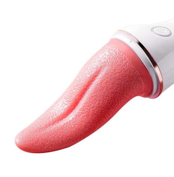 MizzZee - Dance Step Tongue Licking Clitoral Vibrator (Chargeable - Red)